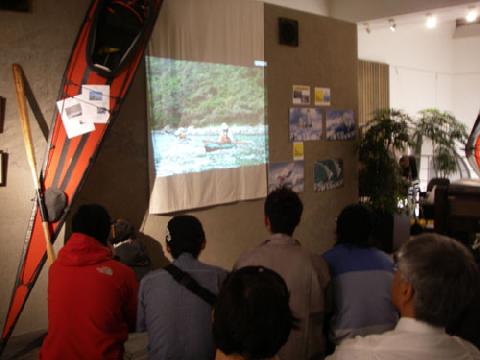 お街でシーカヤック