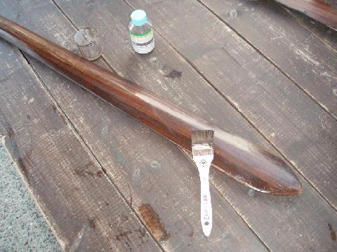 パドルのお手入れ