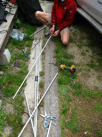 カサラノＳ　テンションコード交換